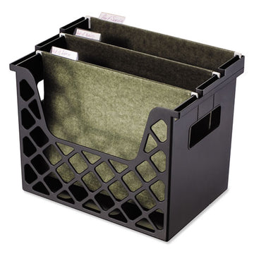 Universal® Recycled Extra Capacity Desktop File Holder, Letter Size, 8.5" Long, Black freeshipping - TVN Wholesale